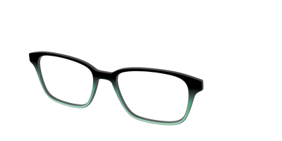 The Black to Spearmint Gradient - Angle Top Thumbnail - Pair Eyewear