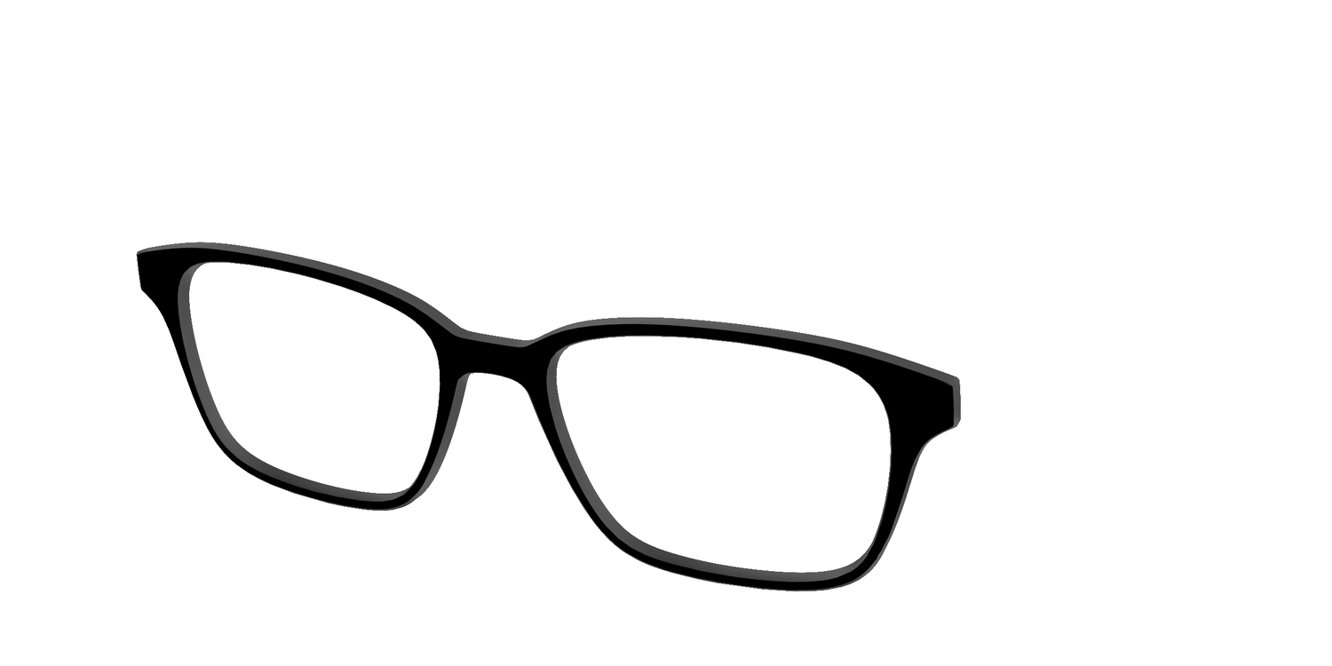 The Black - Angle Top Image - Pair Eyewear