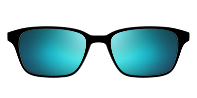 The Polarized Blue Reflective Sun Top - Front Top Thumbnail - Pair Eyewear