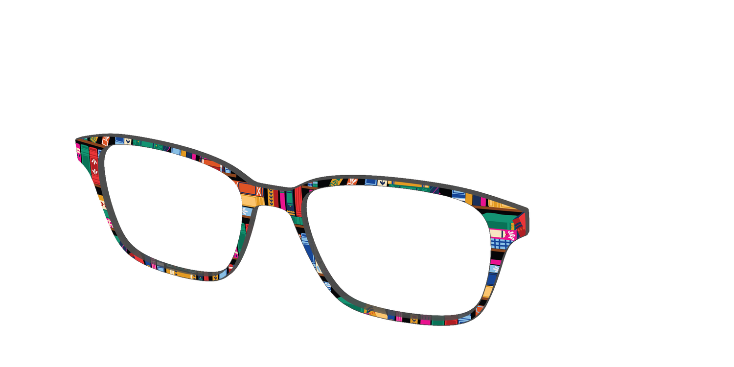 The Book Club - Angle Top Image - Pair Eyewear