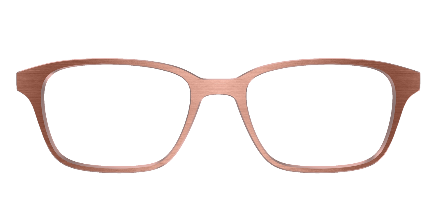 The Brushed Champagne - Front Top Image - Pair Eyewear