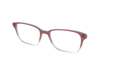 The Burgundy Gradient Crystal - Angle Top Thumbnail - Pair Eyewear