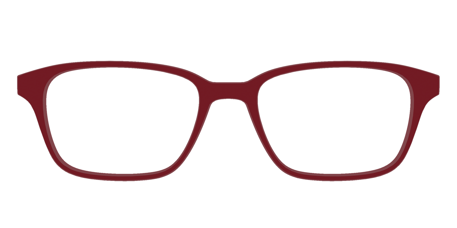 The Burgundy - Front Top Image - Pair Eyewear