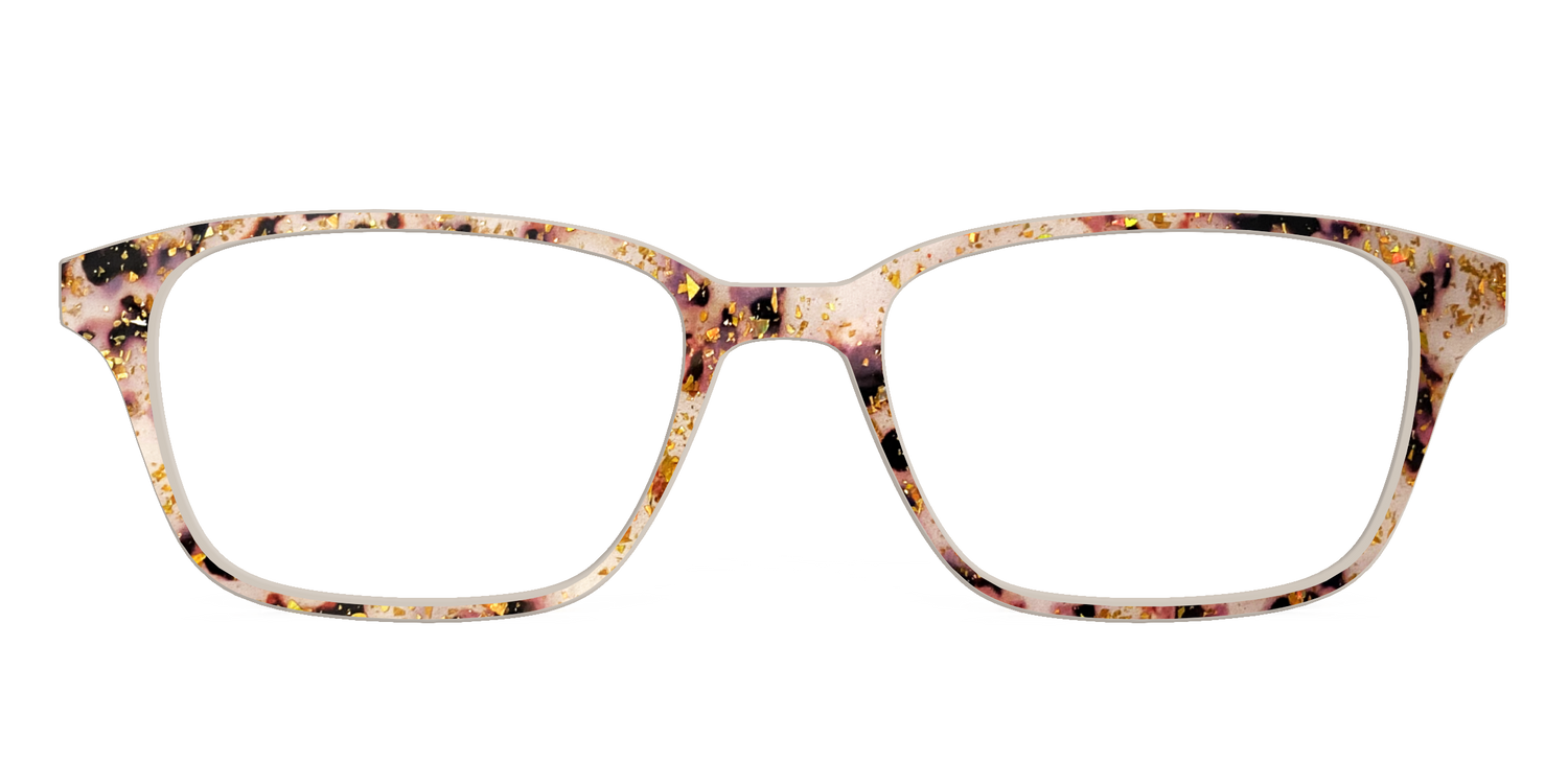 The Buttercream Tortoise with Gold Flakes - Front Top Image - Pair Eyewear