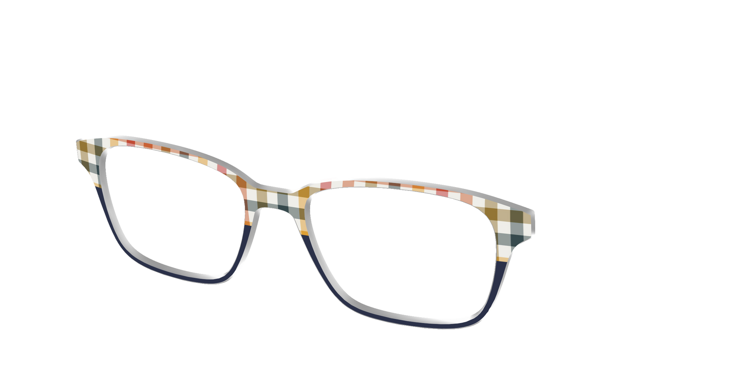 The Camp Check - Angle Top Image - Pair Eyewear