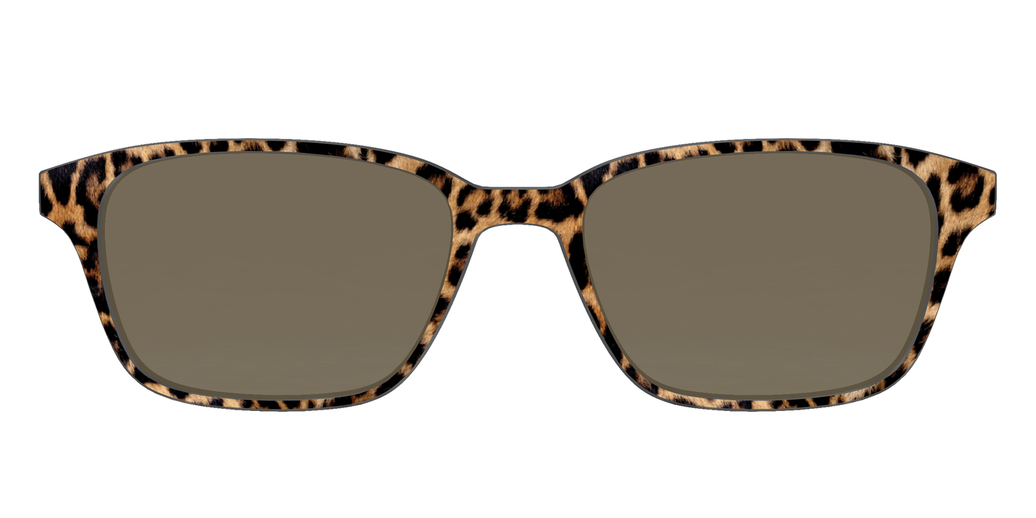 The Polarized Cheetah Spots Sun Top - Front Top Image - Pair Eyewear