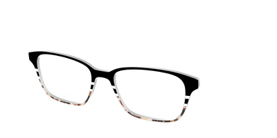 The Chic Tortoise Crystal Split - Angle Top Thumbnail - Pair Eyewear