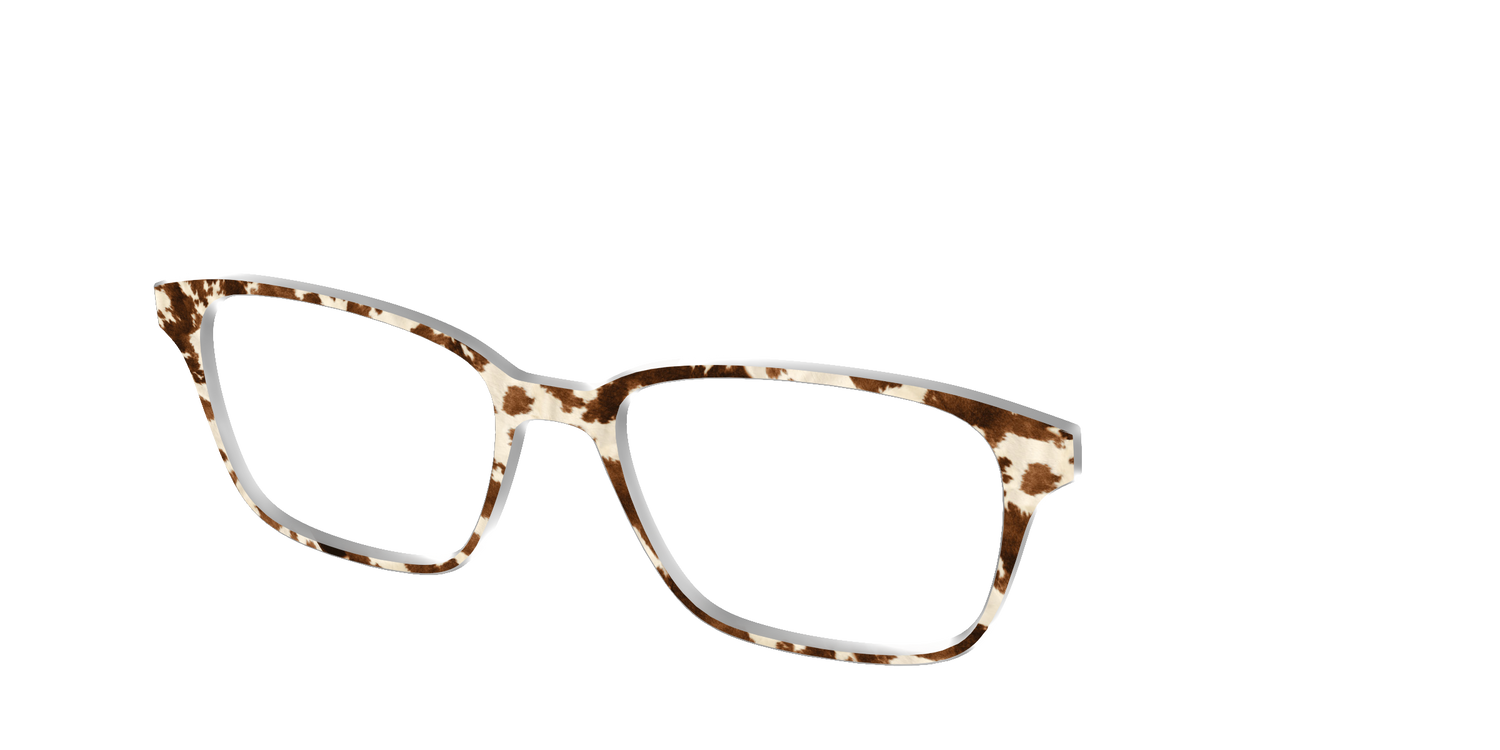 The Cowhide - Angle Top Image - Pair Eyewear