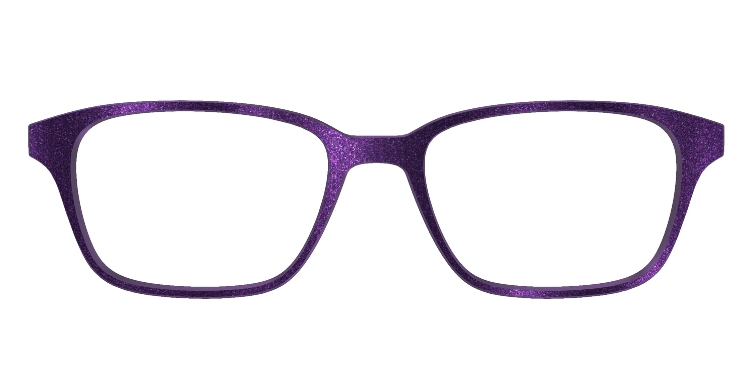 The Deep Purple Shimmer - Front Top Image - Pair Eyewear