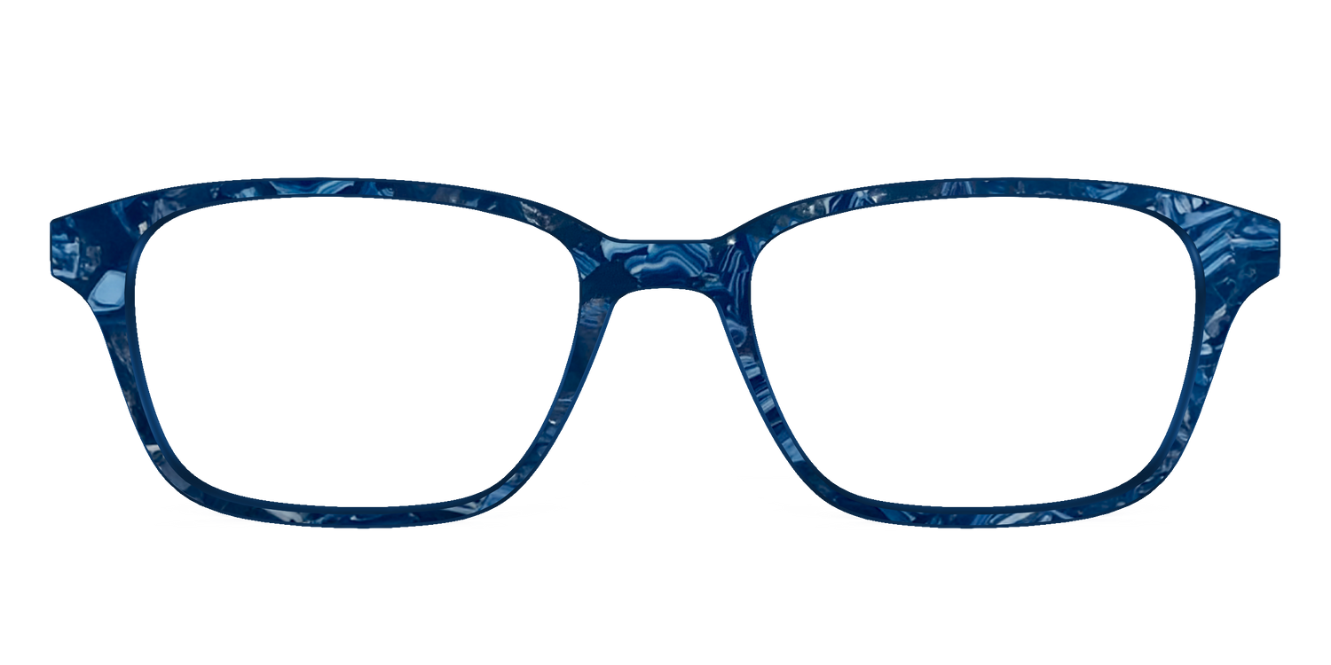The Deep Slate Pearl Marble - Front Top Image - Pair Eyewear