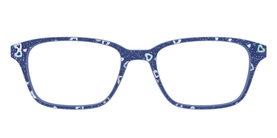 The Denim Heart Glitter Crystal - Front Top Thumbnail - Pair Eyewear