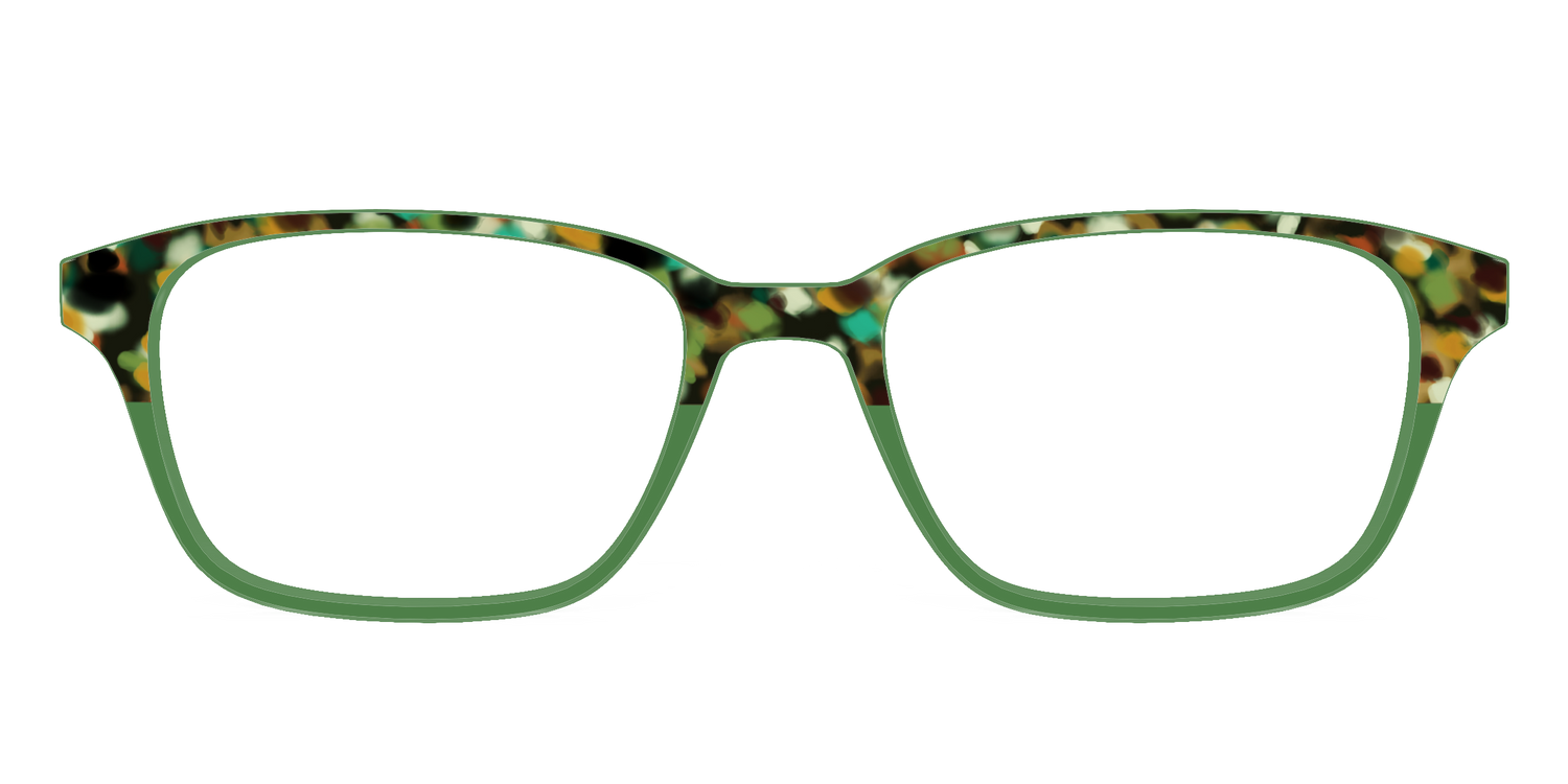 The Forest Tortoise Crystal Split - Front Top Image - Pair Eyewear