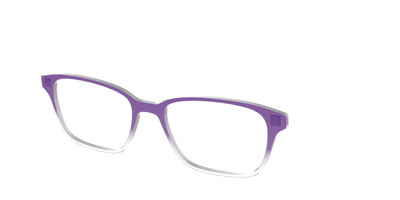 The Grape Gradient Crystal - Angle Top Thumbnail - Pair Eyewear