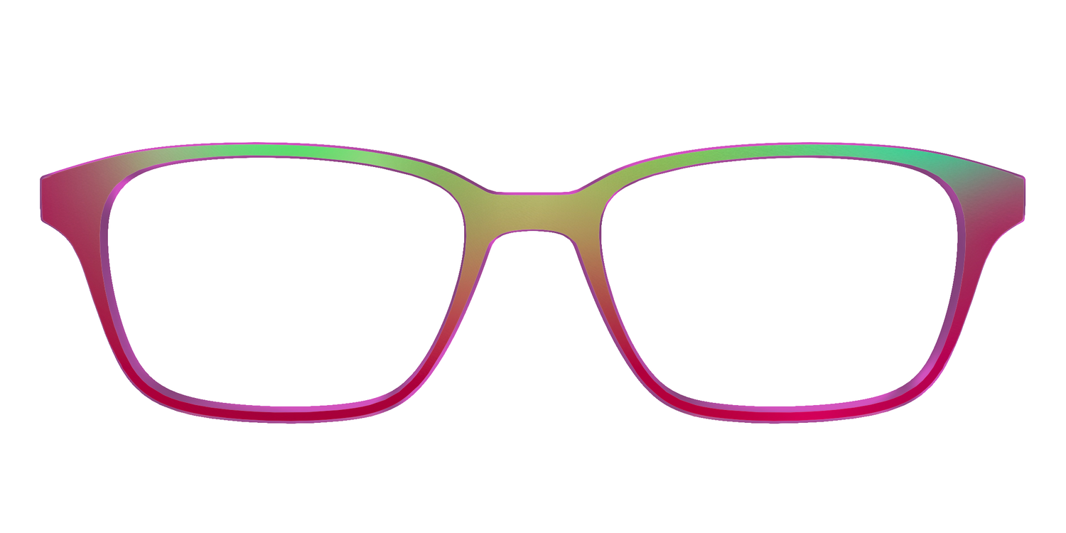 The Guava Ombre - Front Top Image - Pair Eyewear
