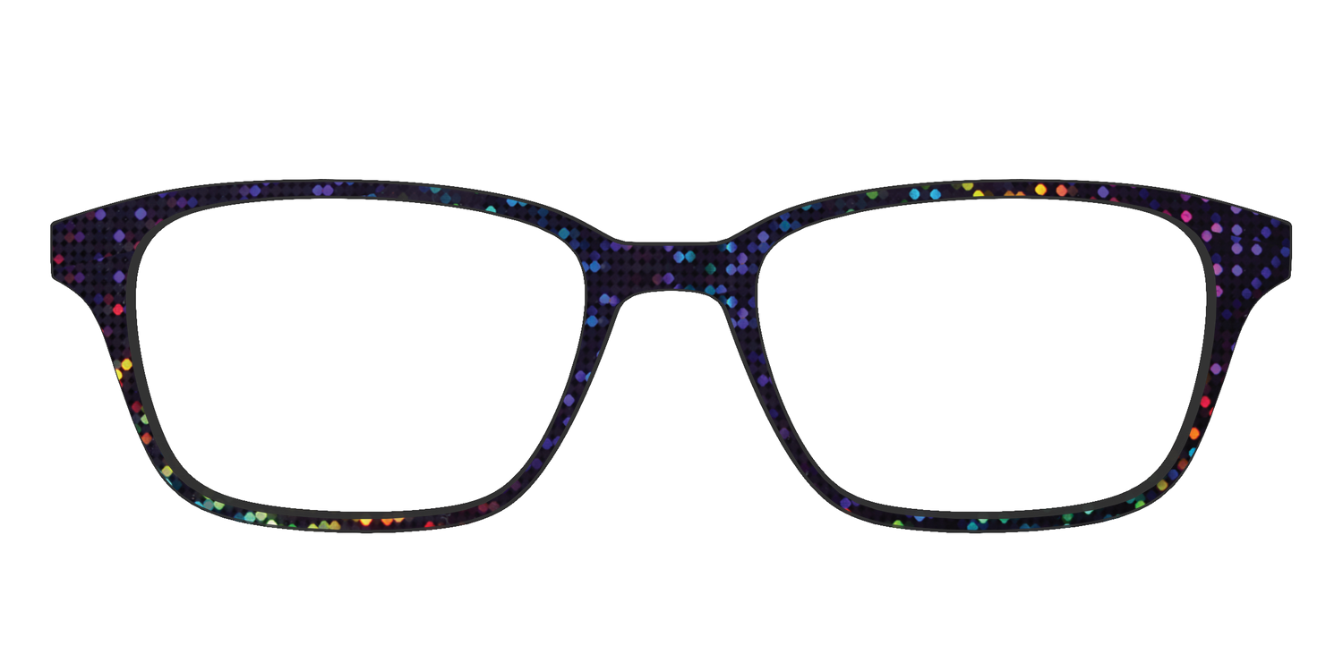 The Holographic Dots - Front Top Image - Pair Eyewear