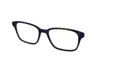 The Holographic Dots - Angle Top Thumbnail - Pair Eyewear