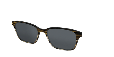 The Polarized Horn Tortoise Sun Top - Angle Top Thumbnail - Pair Eyewear