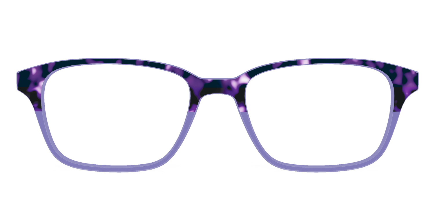 The Iris Tortoise Crystal Split - Front Top Image - Pair Eyewear