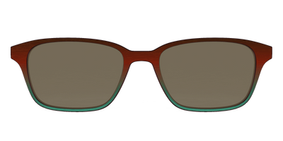 The Polarized Mahogany to Juniper Woodgrain Sun Top - Front Top Thumbnail - Pair Eyewear