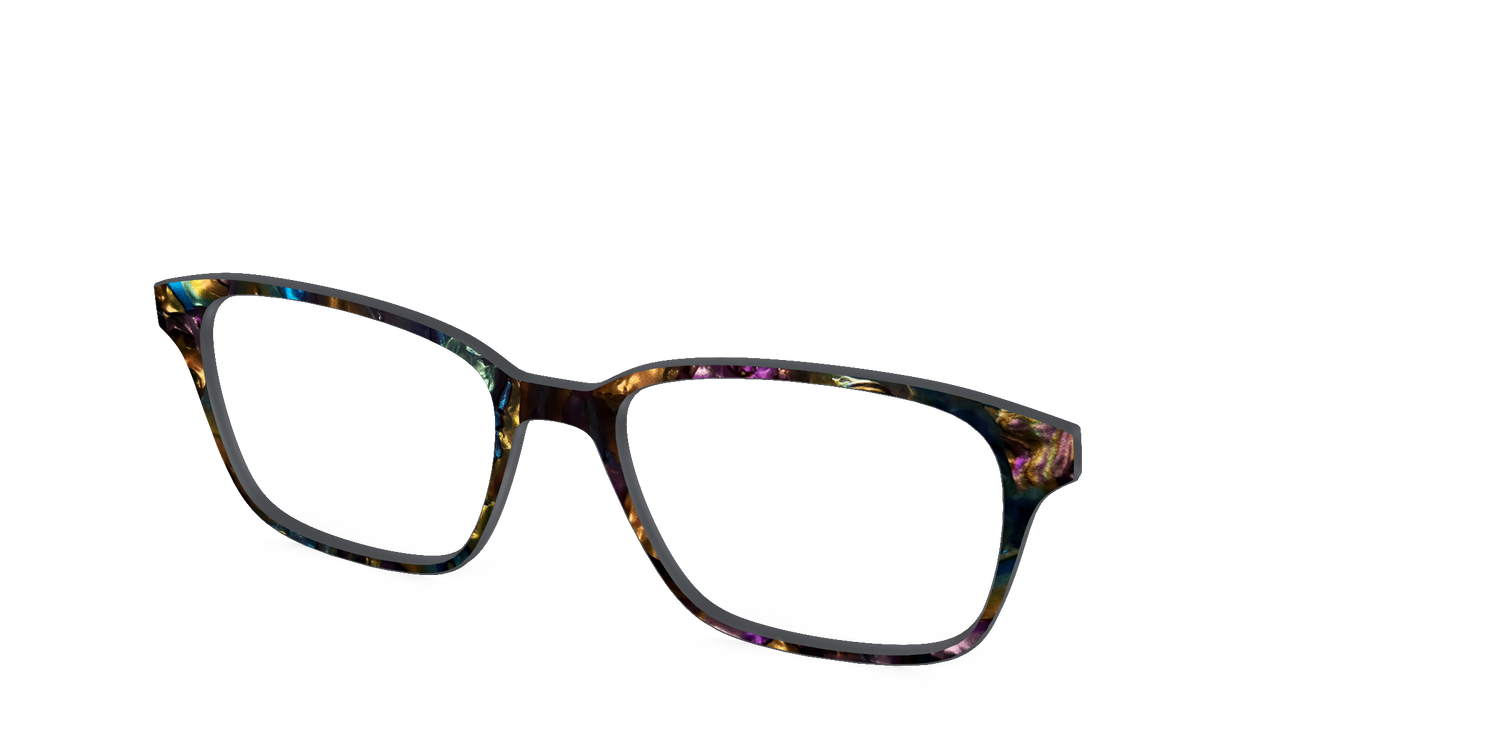 The Mercurius Bronze Pearl - Angle Top Image - Pair Eyewear