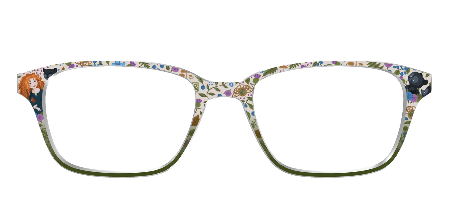 Merida's Brave and Bold Floral - Front Top Image - Pair Eyewear