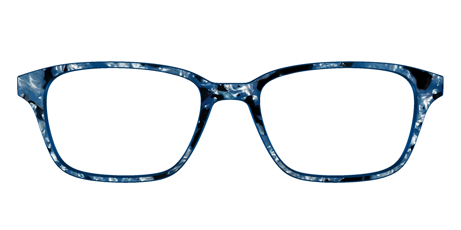 The Midnight Blue Pearl Tortoise - Front Top Image - Pair Eyewear