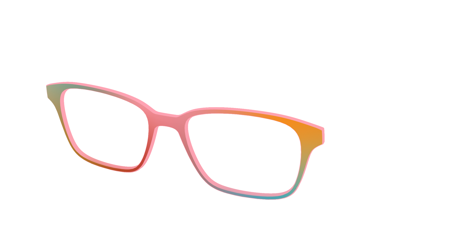 The Mirage Gradient - Angle Top Image - Pair Eyewear