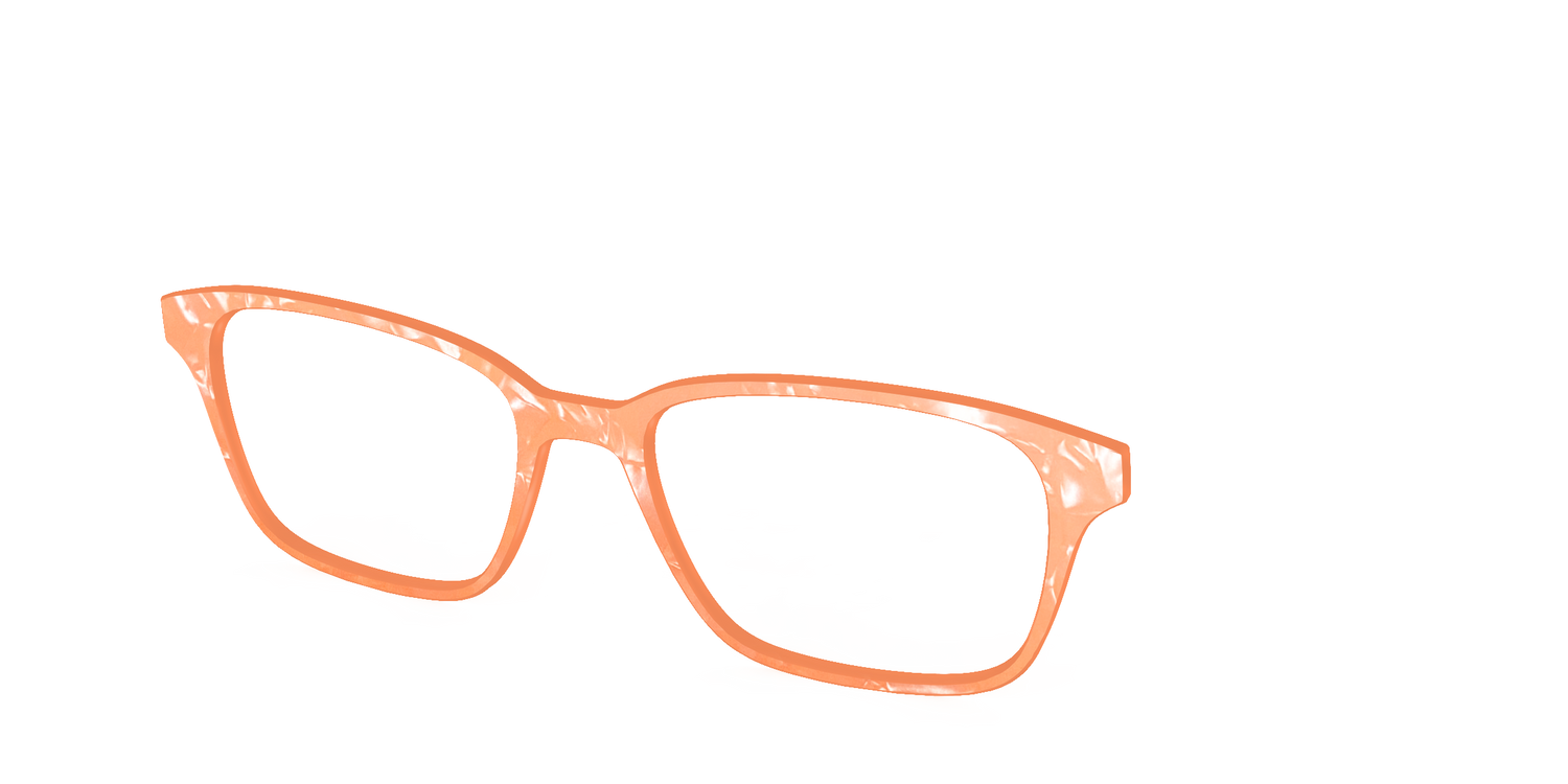 The Morganite Pearl Marble - Angle Top Image - Pair Eyewear