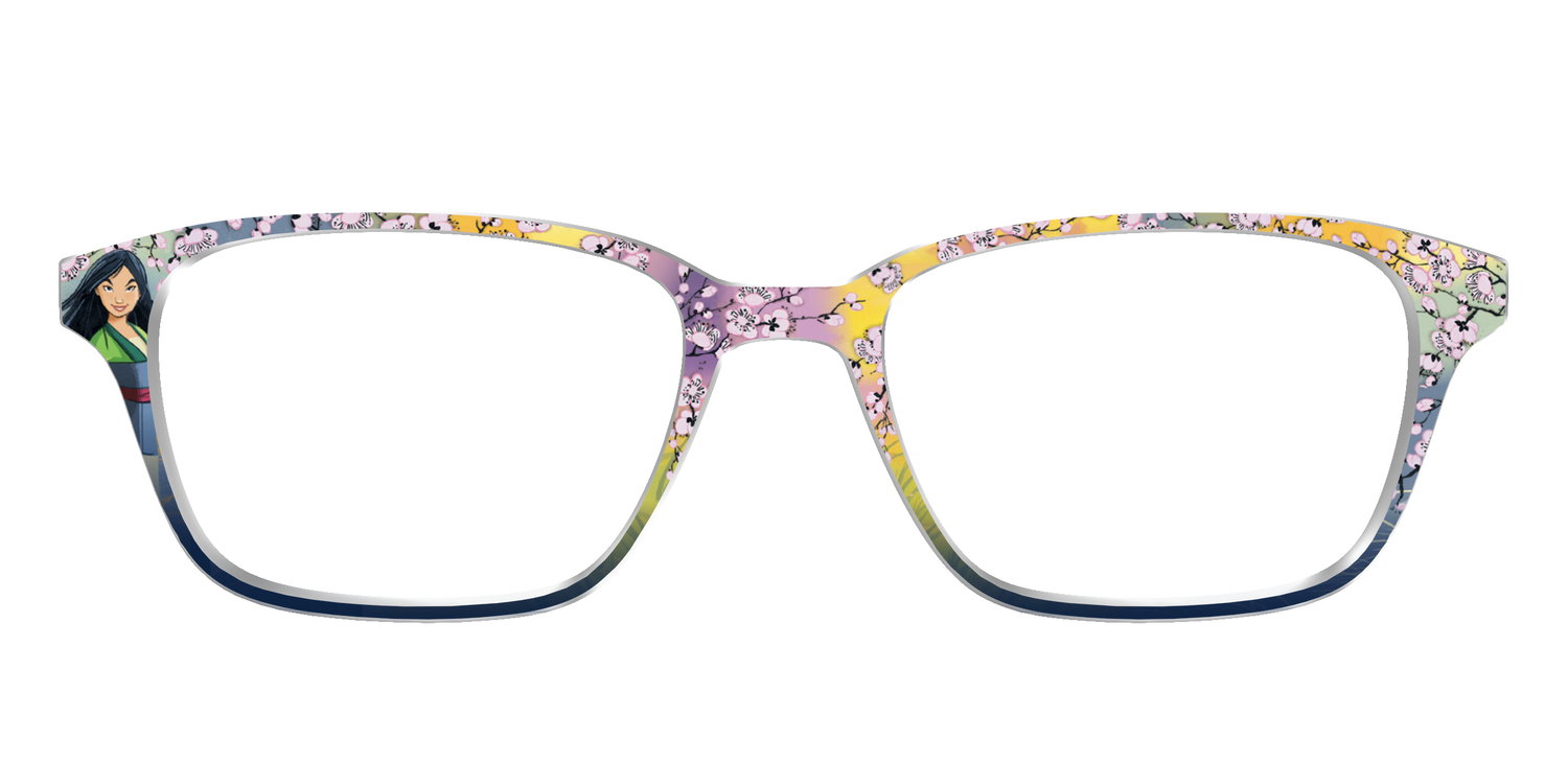 Mulan's Plum Blossoms - Front Top Image - Pair Eyewear