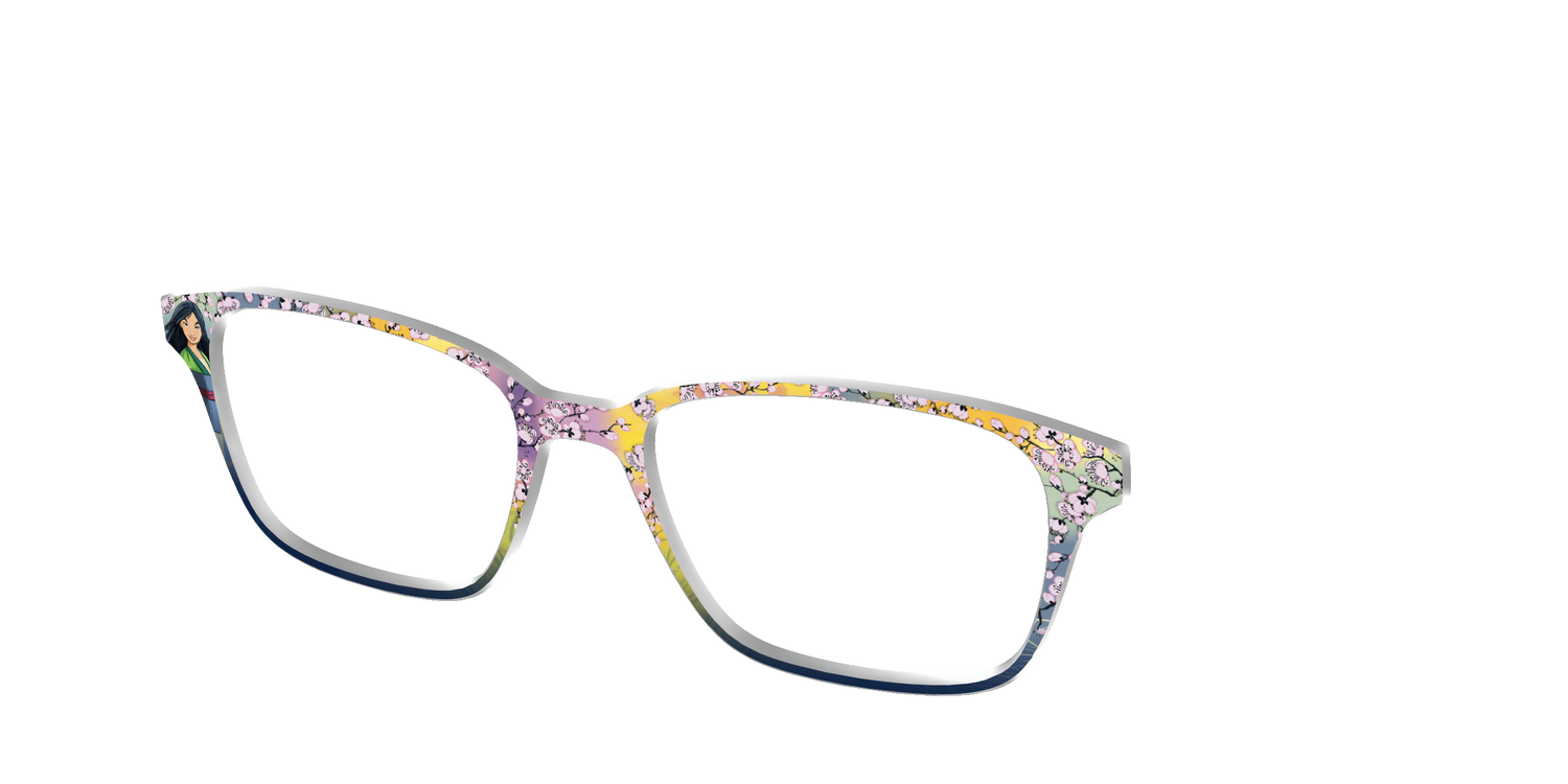 Mulan's Plum Blossoms - Angle Top Image - Pair Eyewear