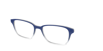 The Navy Gradient Crystal - Angle Top Thumbnail - Pair Eyewear