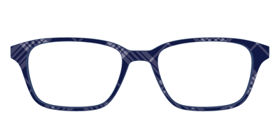 The Navy Twill Plaid - Front Top Thumbnail - Pair Eyewear