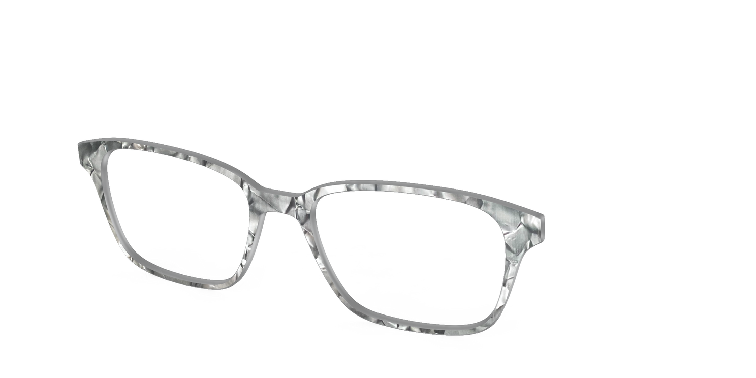 The Obsidian Pearl Marble - Angle Top Image - Pair Eyewear
