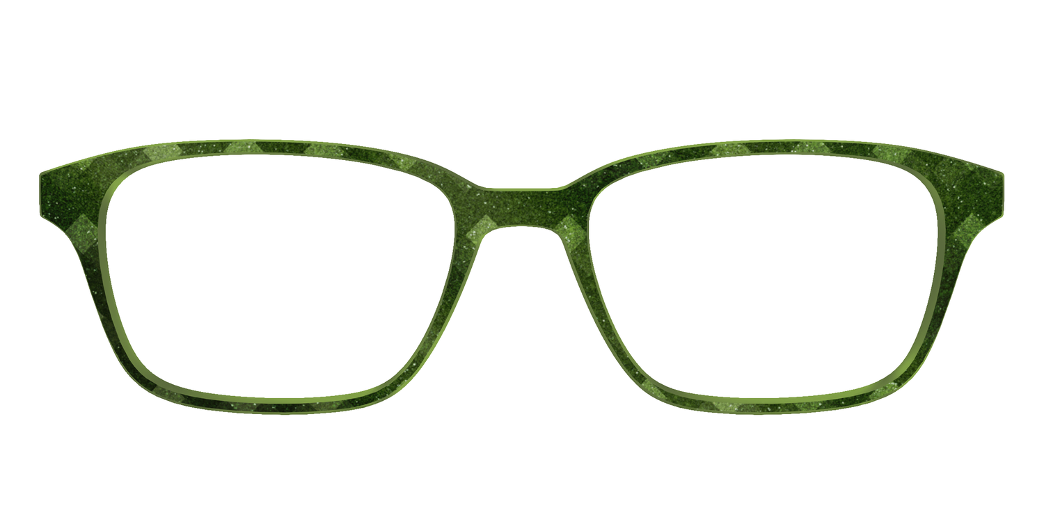 The Olive Geo - Front Top Image - Pair Eyewear