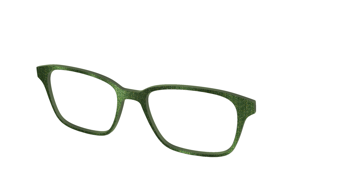 The Olive Shimmer - Angle Top Image - Pair Eyewear