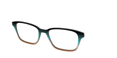 The Onyx to Rust Gradient - Angle Top Thumbnail - Pair Eyewear