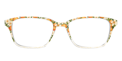 The Orange Blossom Glitter Crystal - Front Top Thumbnail - Pair Eyewear