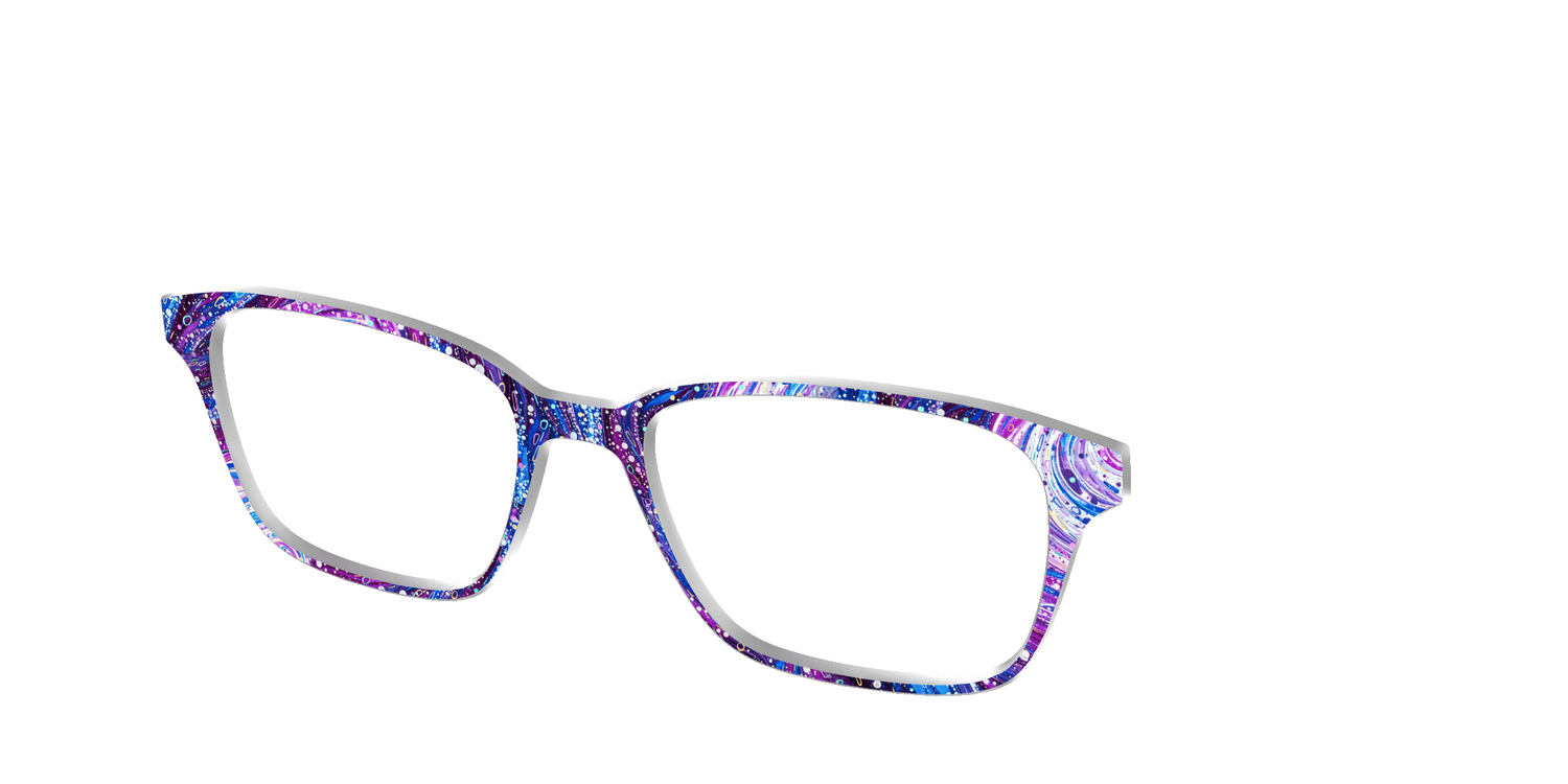 The Orchid Kaleidoscope - Angle Top Image - Pair Eyewear