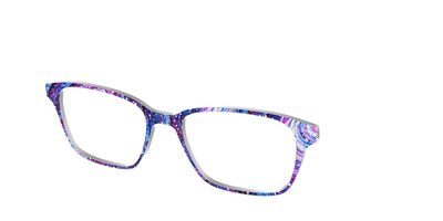 The Orchid Kaleidoscope - Angle Top Thumbnail - Pair Eyewear
