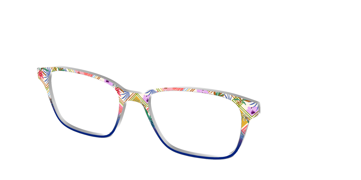 The Patchwork Scarves - Angle Top Image - Pair Eyewear
