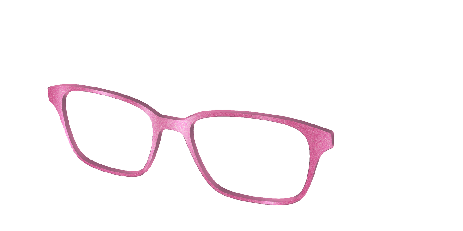 The Pink Shimmer - Angle Top Image - Pair Eyewear