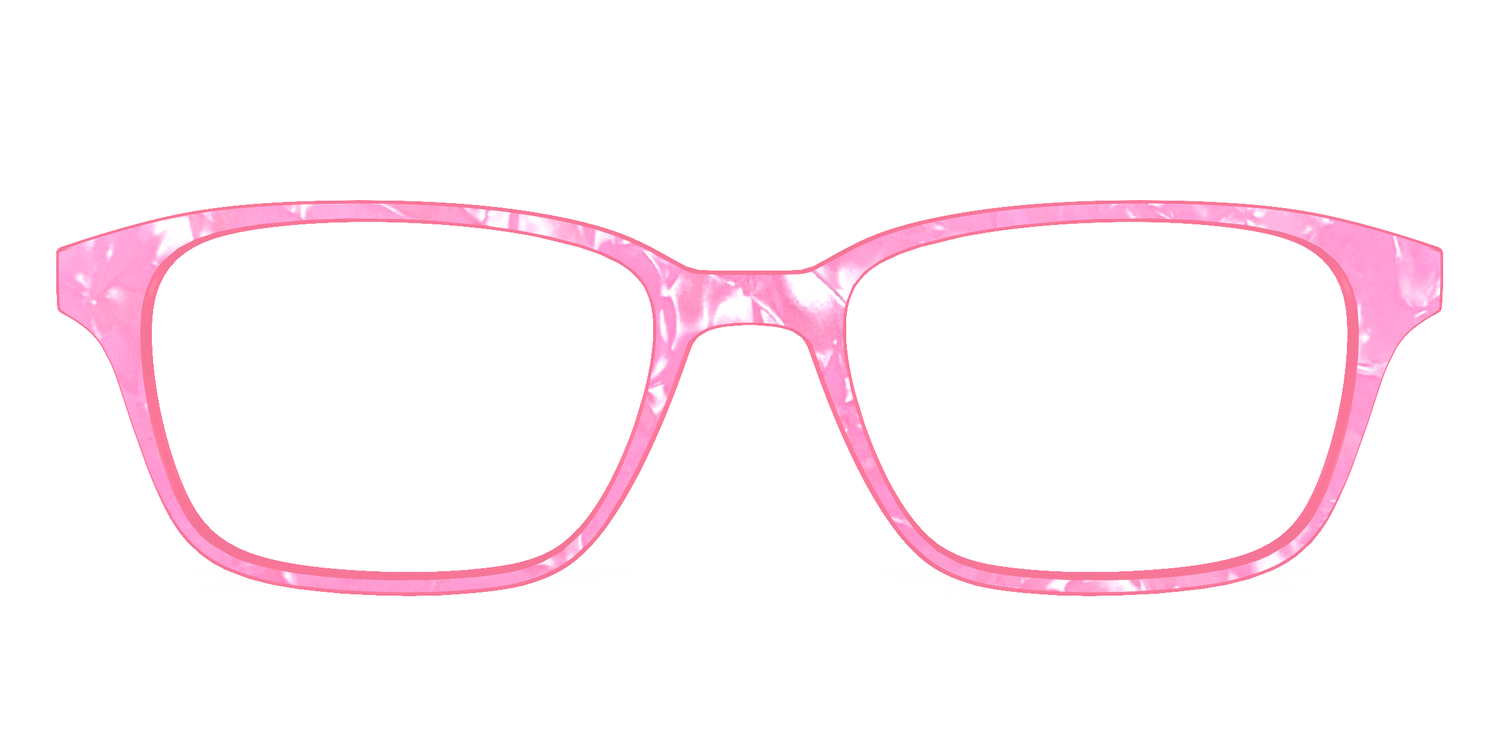 The Pink Tourmaline Pearl Marble - Front Top Image - Pair Eyewear