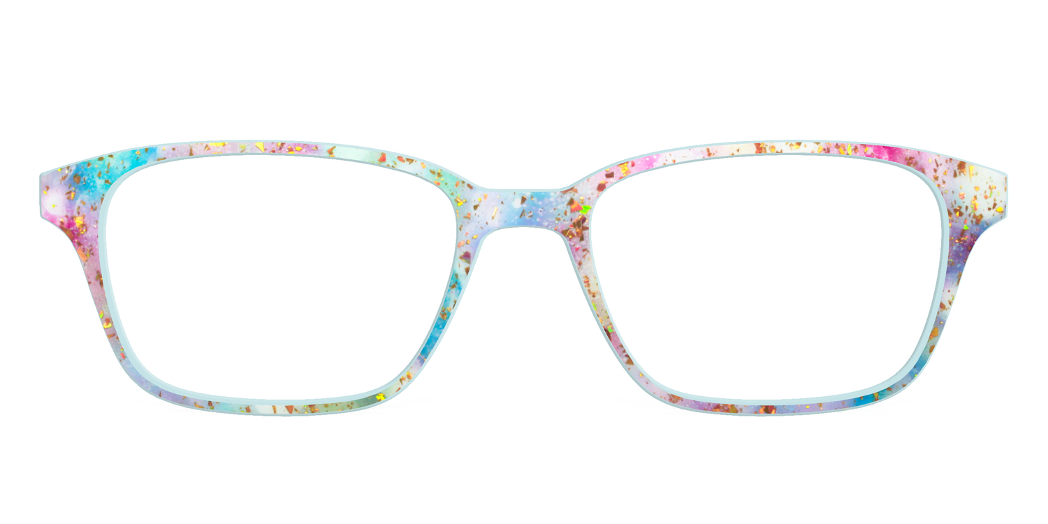 The Pixie Bokeh with Gold Flakes - Front Top Image - Pair Eyewear