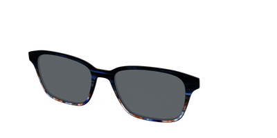 The Polarized Blue Horn Tortoise Sun Top - Angle Top Thumbnail - Pair Eyewear
