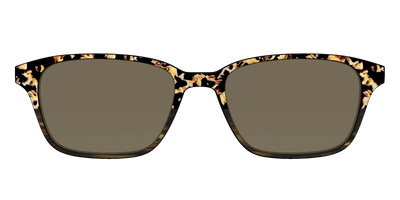The Polarized Caramel Tortoise Horn Split Sun Top - Front Top Thumbnail - Pair Eyewear