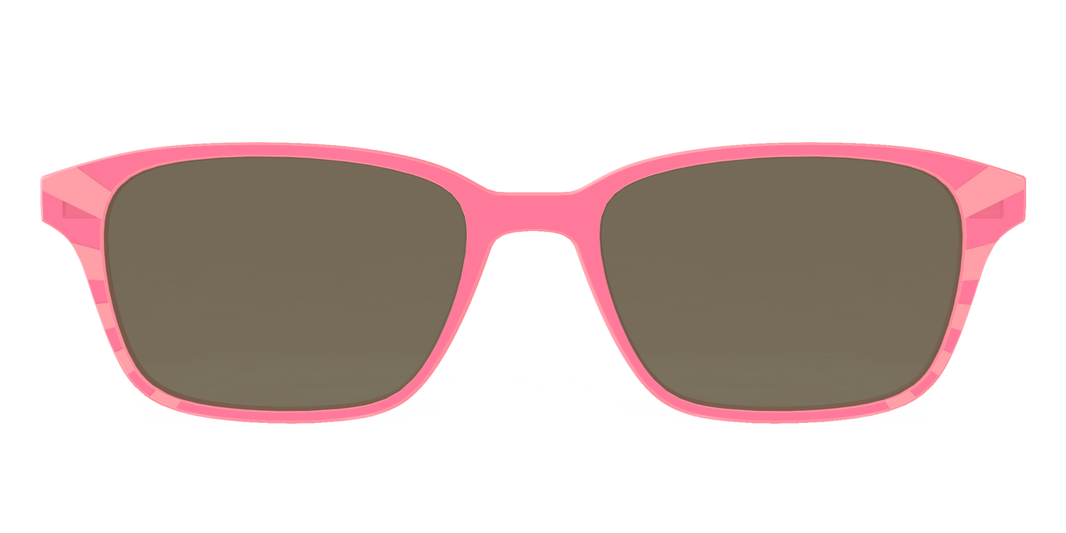 The Polarized Fruit Punch Sunburst Sun Top - Front Top Image - Pair Eyewear