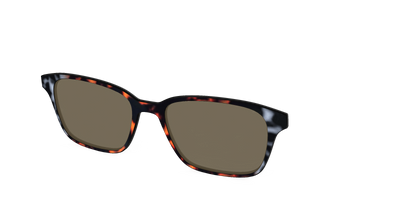 The Polarized Gray & Amber Tortoise Sun Top - Angle Top Thumbnail - Pair Eyewear