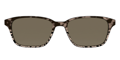 The Polarized Ink Blot Tortoise Split Sun Top - Front Top Thumbnail - Pair Eyewear