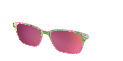 The Polarized Kiwi & Guava Pearl Sun Top - Angle Top Thumbnail - Pair Eyewear