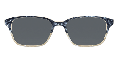 The Polarized Navy to Taupe Pearl Split Sun Top - Front Top Thumbnail - Pair Eyewear